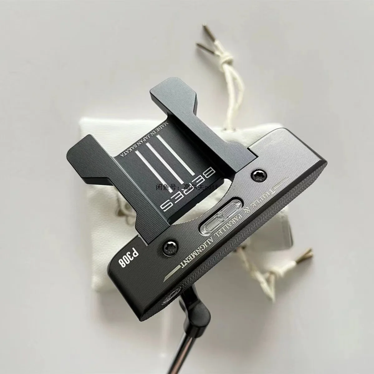 P308 черная клюшка для гольфа сталь 303 CNC кованая фрезерованная правой руки мужчин