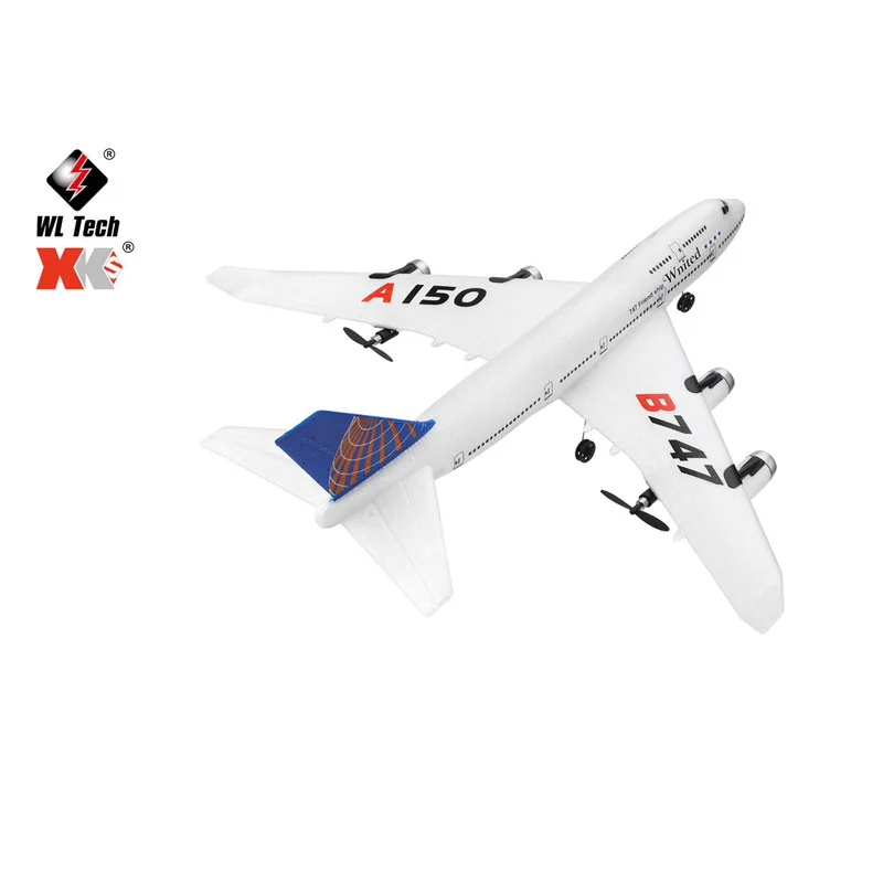 WL toys XK A150 RC Airplane Airbus B747 Model Plane RC Fixed-Wing 3CH EPP 2.4G Remote Control Airplane RTF Toy For children gift