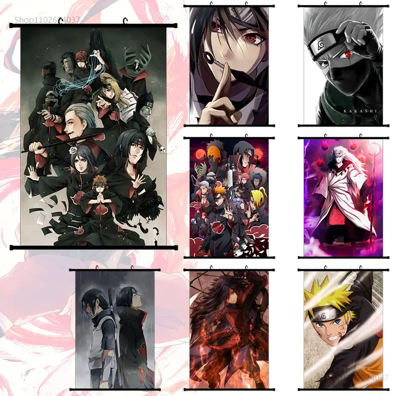 

Цифровая масляная живопись, японская Классическая аниме Наруто, Шипуден, «сделай сам», ручная роспись, холст, картина по номерам, украшение для дома, подарок