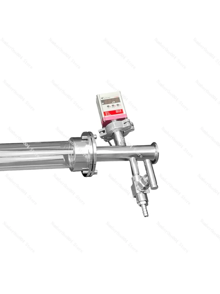 Подходит для трубчатой печи кварцевая трубка корундовая фланец с быстрой