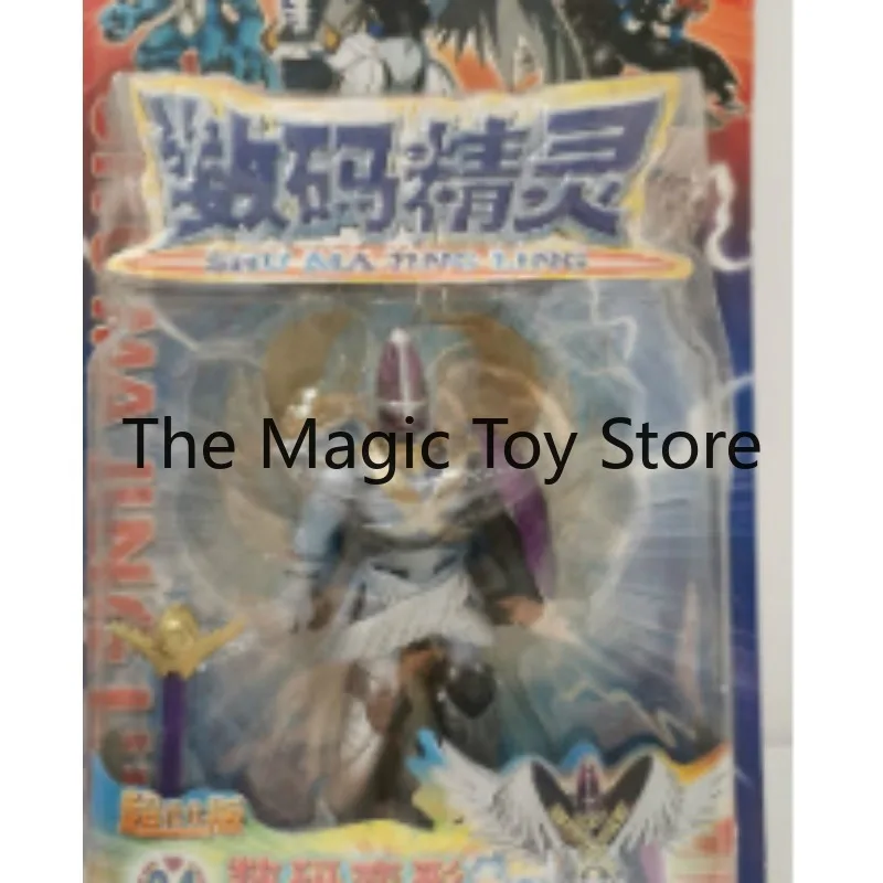 Фото Оригинальные игрушки Digimon, китайская версия, Holy Angelmon, Dark Battlemon, трансформируемые фигурки, модели, коллекционные предметы №4
