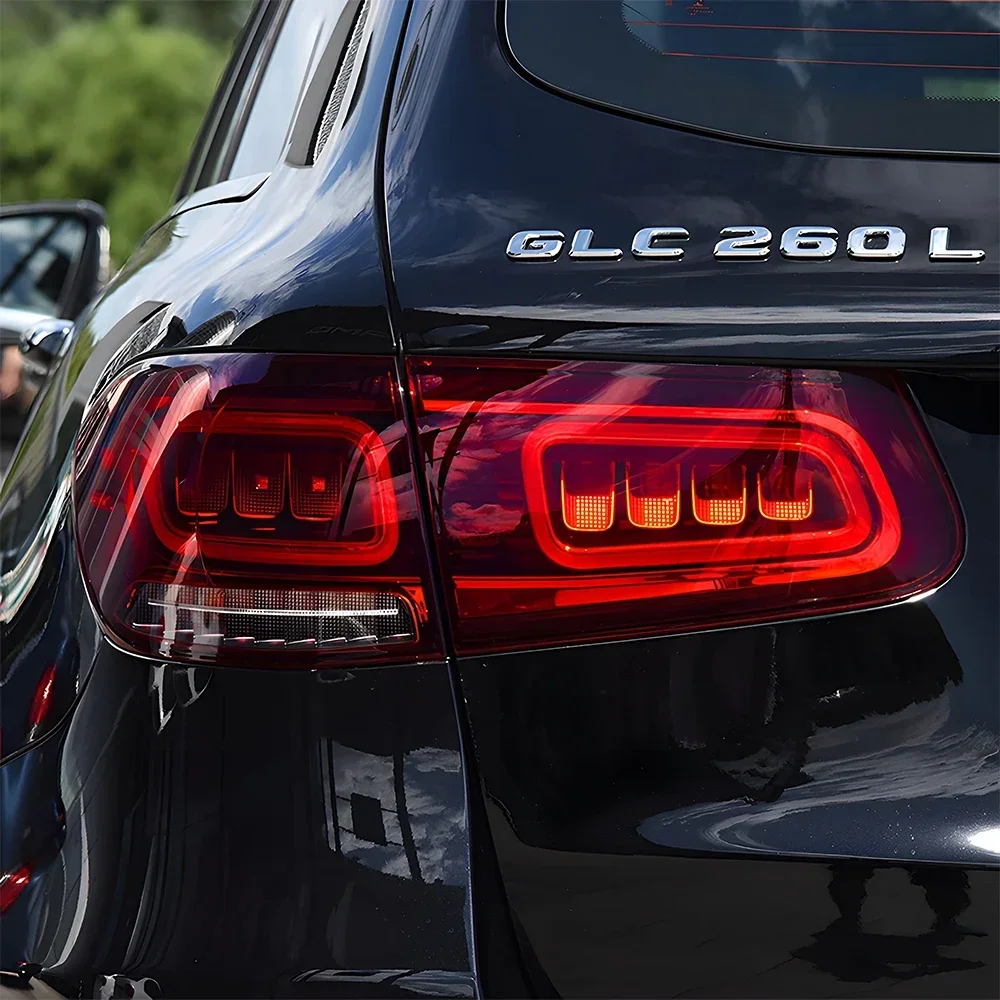 Авто задние фонари для Benz GLC W253 2016-2019, обновление 2022, светодиодный автомобильный задний фонарь в сборе, стример, указатели поворота, аксессуары (art.: 3920ced72c06c) - 3920ced72c06c