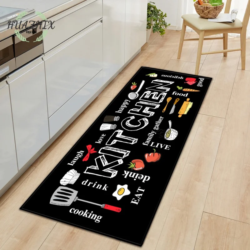 

Modern Kitchen Floor Carpet Living Room Bedroom Decor Rug Home Hallway Entrance Doormat Balcony Bathroom Door Anti-Slip Foot Mat