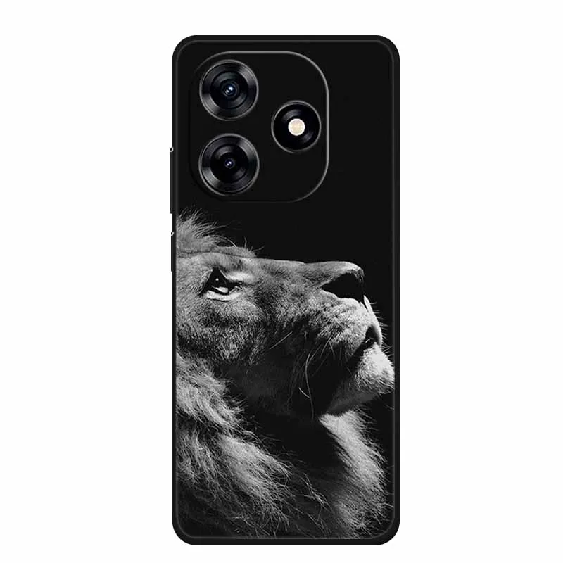 Фото Чехол для Honor Play 10A 2025, модные мягкие черные силиконовые чехлы для телефонов из ТПУ для Honor X5c Plus, задняя крышка, чехол X 5 C Coque Funda №4