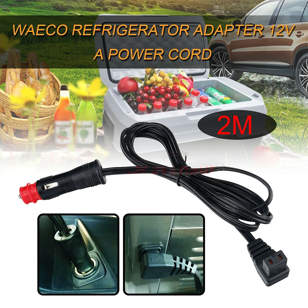 

Metal Auto Fridge Power Cable Portable Replacing Professional Repairing 16AWG Refrigerator Electric Cord Accessories