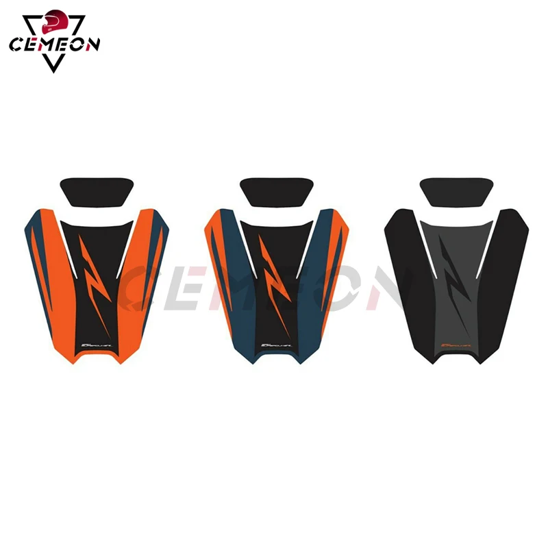 For 1290 Superduke R 2020-2021 Motorcycle Passenger Pillion Seat Cover Graphic Decal  Back Hump Graphic Sticker