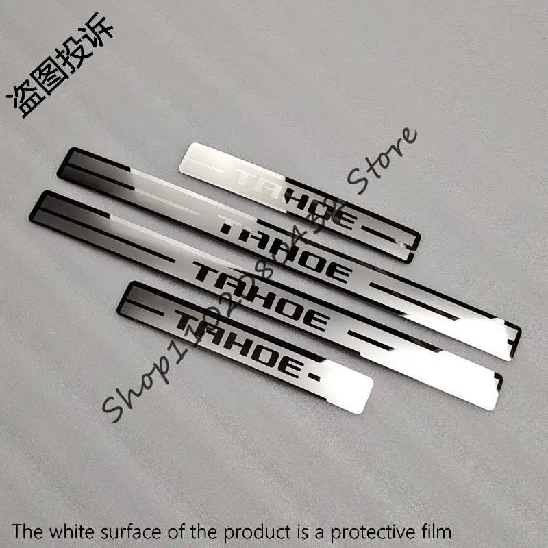 

Накладка на порог автомобиля для Chevrolet Tahoe Z71 RST 2021 +