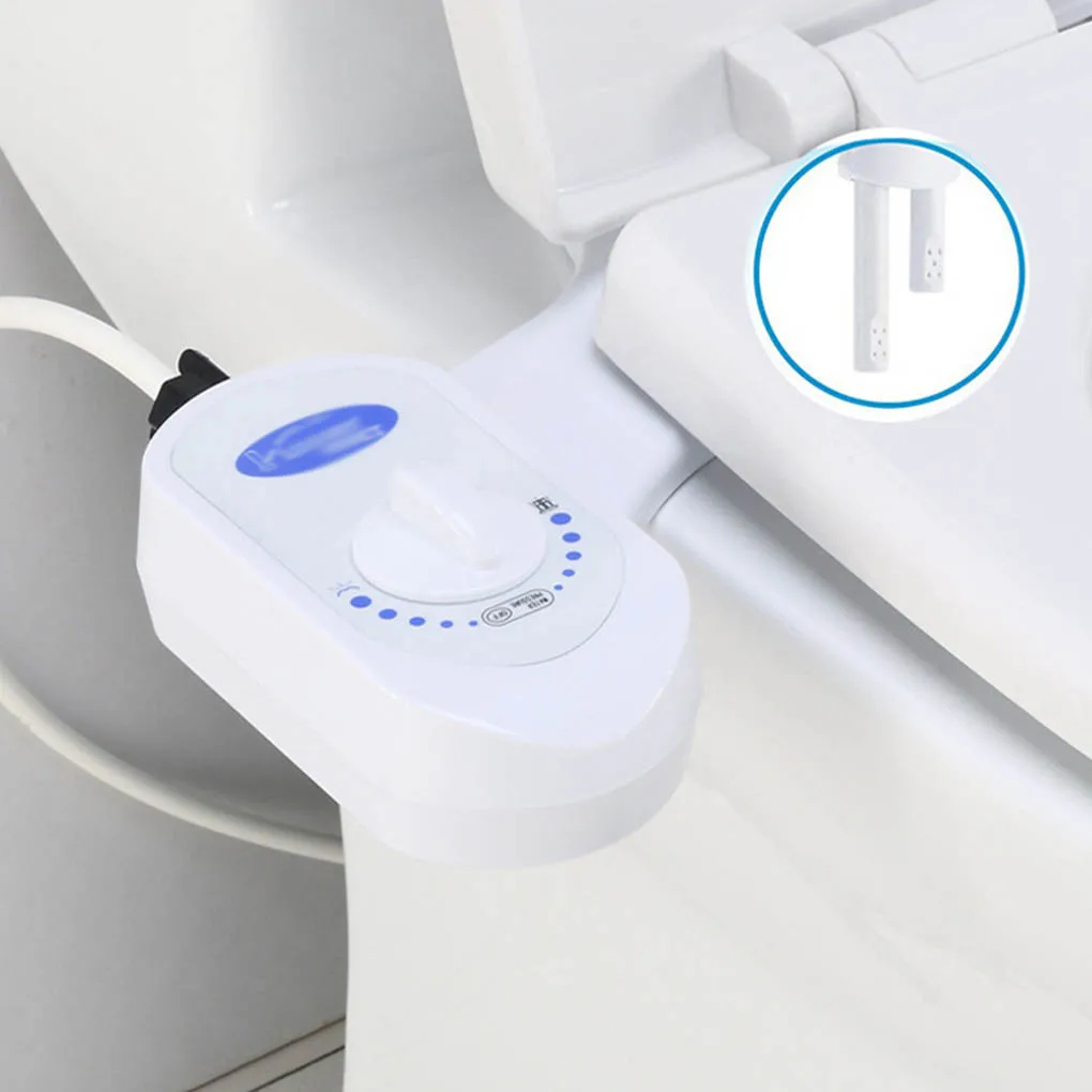 

Washable Toilet Hygiene Machine Dual Mechanical Water Wash Bidets Unisex Bidet Single Accessory Seat Attachment