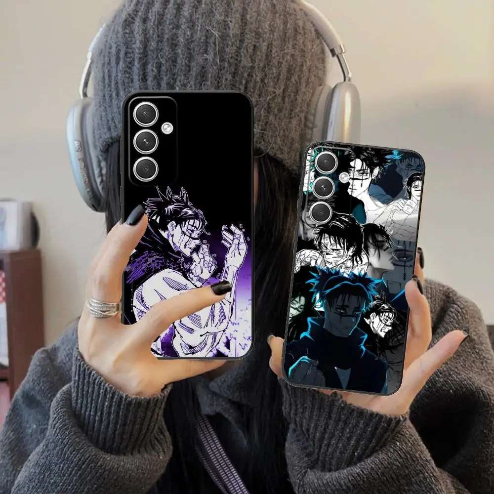 Фото Чехол для телефона Jujutsu Kaisen Choso для Samsung Galaxy S26 S25 S24 S23 S22 S21 S20 Note20 Plus FE Ultra, красочный, роскошный №4