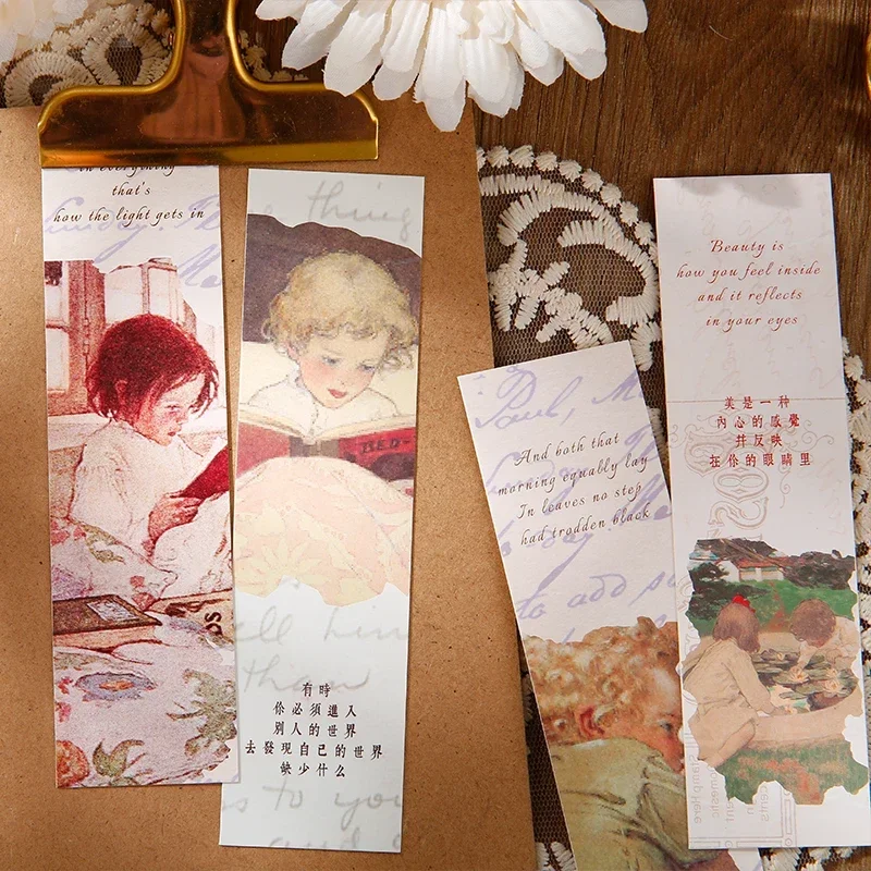 30 шт. винтажные закладки для фотографий 152 х42 мм