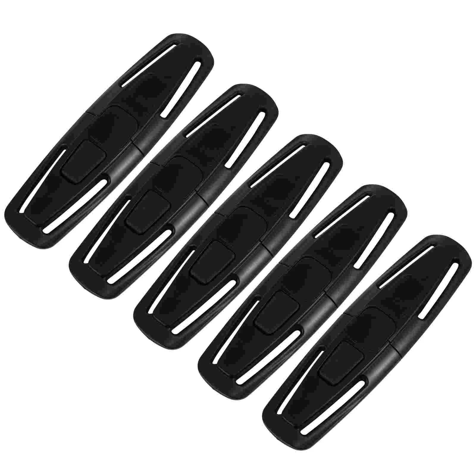 

5PCS Seat Harness Clip Practical Portable Adjustable Guard Safety Belt Lock for Car Seat