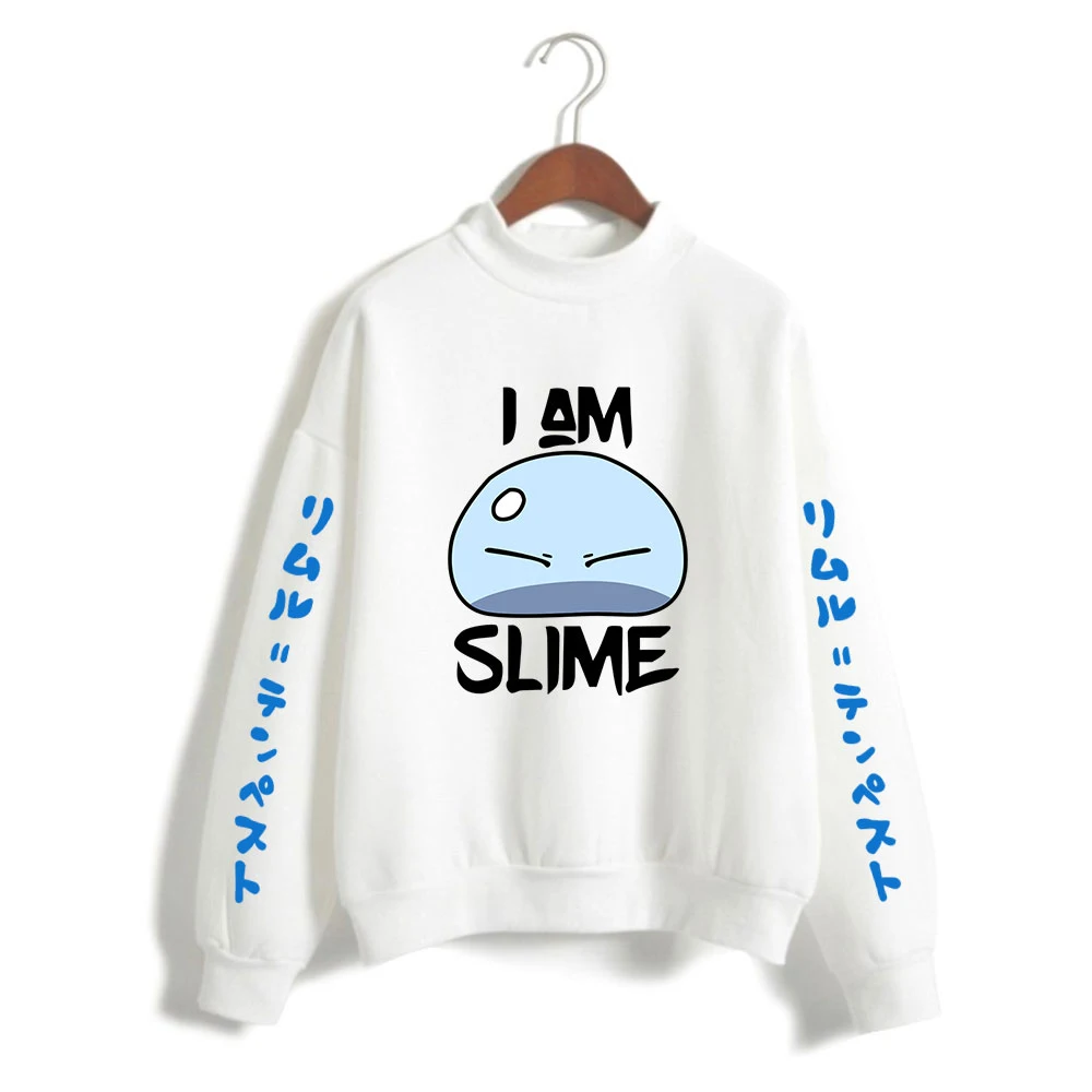 

Толстовка с воротником-хомутом и длинным рукавом, в стиле аниме