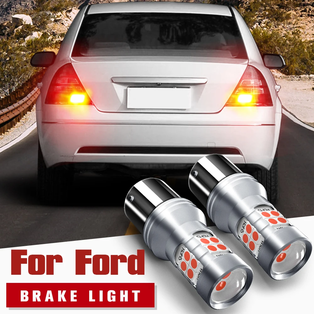 

2pcs LED Brake Light Lamp Blub P21W 7506 BA15S Canbus Error Free For Ford C-Max 1 Fiesta Focus 4 Galaxy Ka Mondeo 2 3