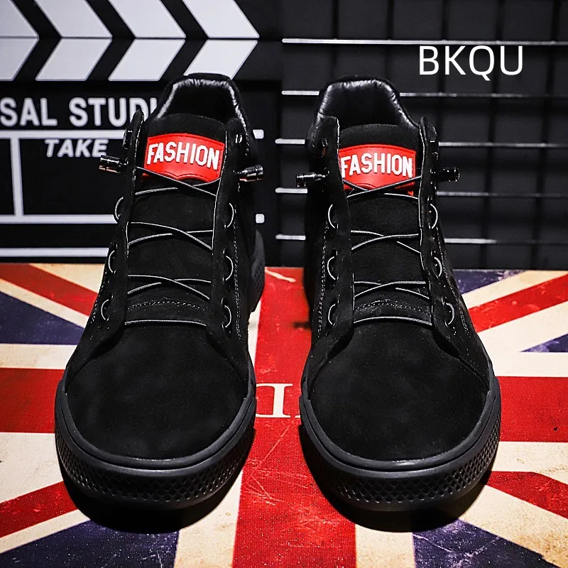 

Men's Leather Boots Round Toe Comfortable Trendy All-match Breathable Wear-Resistant Outdoor Casual Shoes Spring Autumn Main