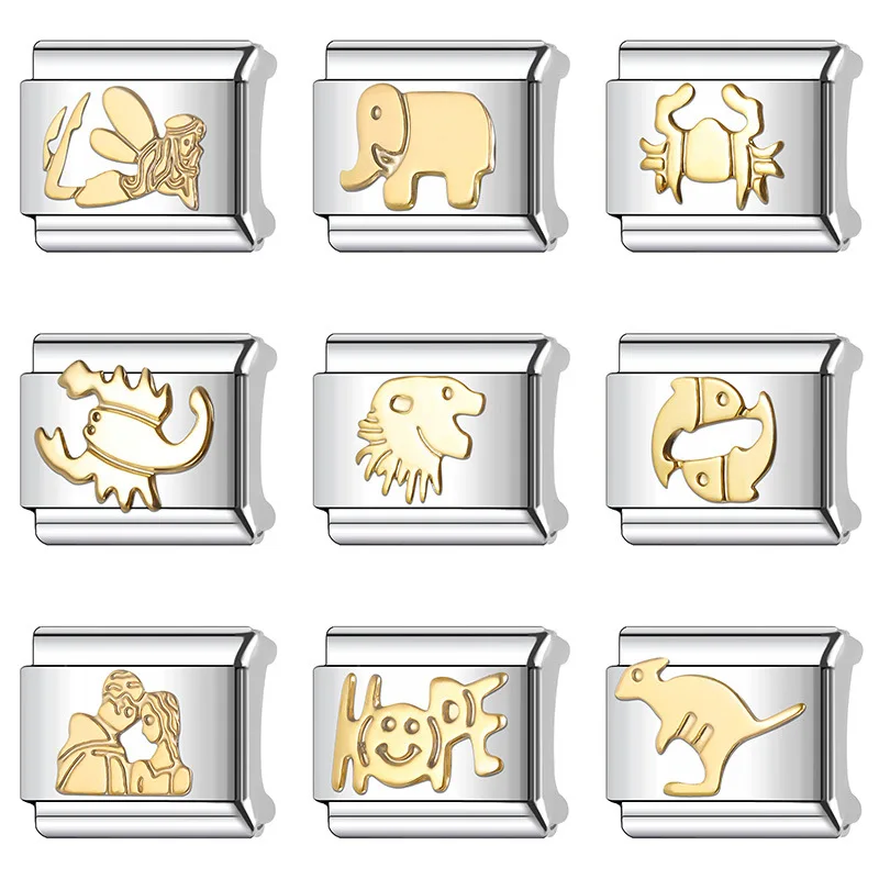 Memnon 2024 новый модный женский подарок золотые подвески в виде животных итальянские