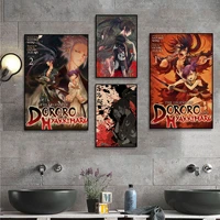 dororo tv anime vintage posters decoracion painting wall art kraft paper stickers wall painting