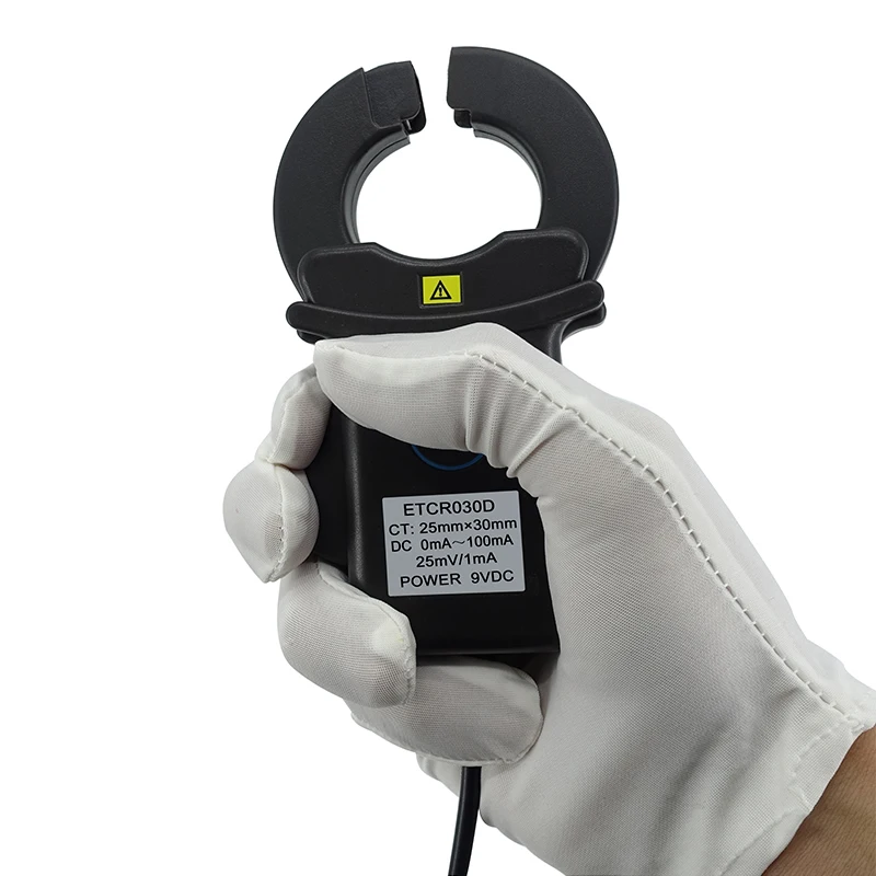 ETCR030D DC 10A Датчик тока утечки Прочность изоляции AC 3700 В/ms CT Двухслойная технология