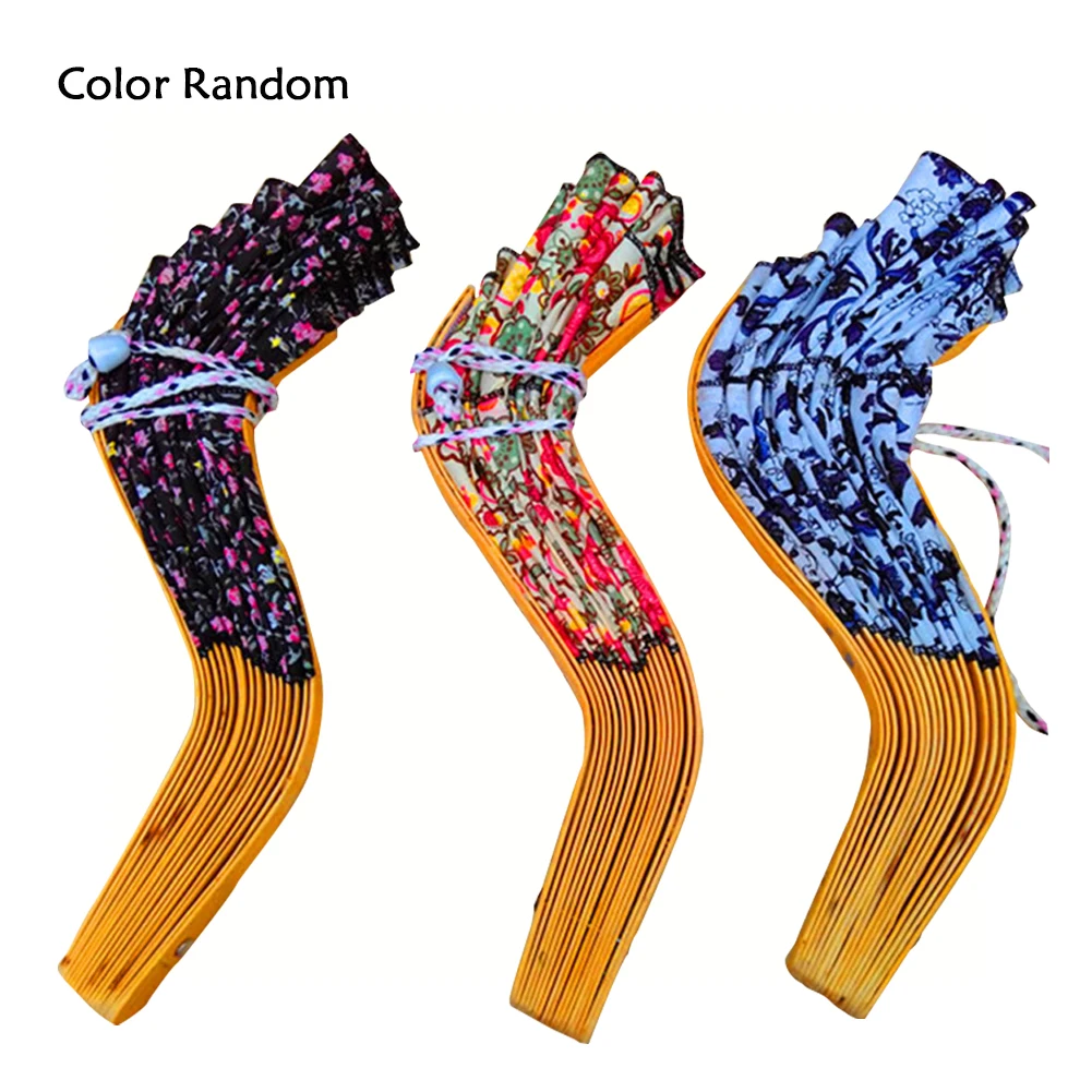 

Summer Outdoor Sports Beach Tourism Sun Protection Foldable Cap Bamboo Fan Hat Ladies Outdoor Sunshade Hat Random Color