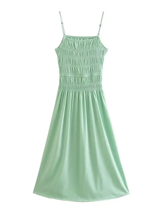 

Trendeez Casual Solid Sling Sleeveless Cutout Maxi Dress