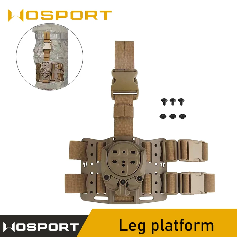 Военная кобура с прямыми штанинами на бедро платформе тактическая крепление