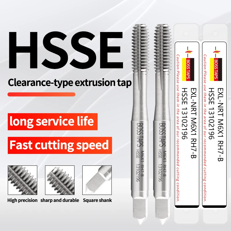 BOSS TAPS 1 шт. HSSE-M42 JIS Стандартный рулонный метчик M3 M4 M5 M6 M7 M8 M9 M10 M11 M12 Машинные метчики
