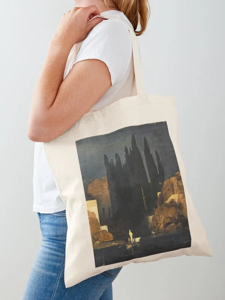 Арнольд Б?клин - Остров мертвых (1880) Большая сумка сумки для покупок складная