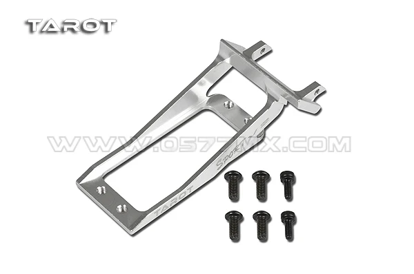 

Удлиненное металлическое серебряное крепление CNC для Trex 450 Pro 450PRO V2 Sport TL2757 задний сервопривод Tarot Align Turnigy
