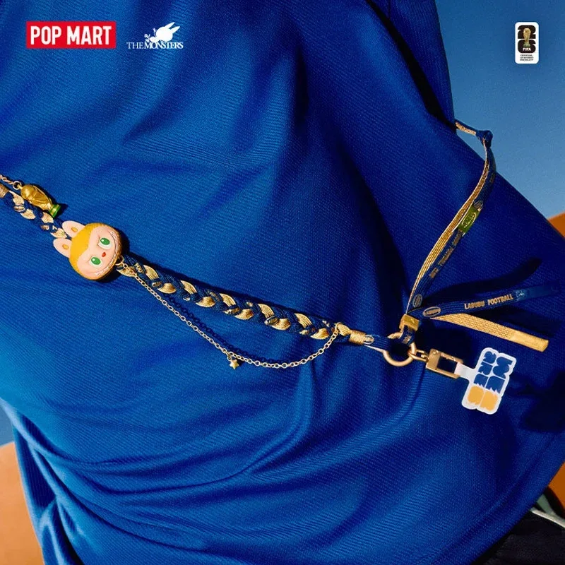 POPMART Labubu The Monsters FIFA Series: Подвеска для телефона, Загадочная коробка, Оригинальная коллекционная фигурка, Игрушка-сюрприз, Декор для рабочего стола (art.: 3920d9506dd22) - 3920d9506dd22