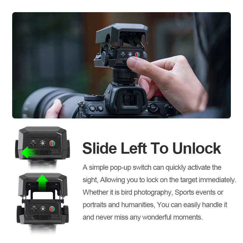 TTArtisan телефото точечный фокус свет отслеживание телефотографии Холодный башмак