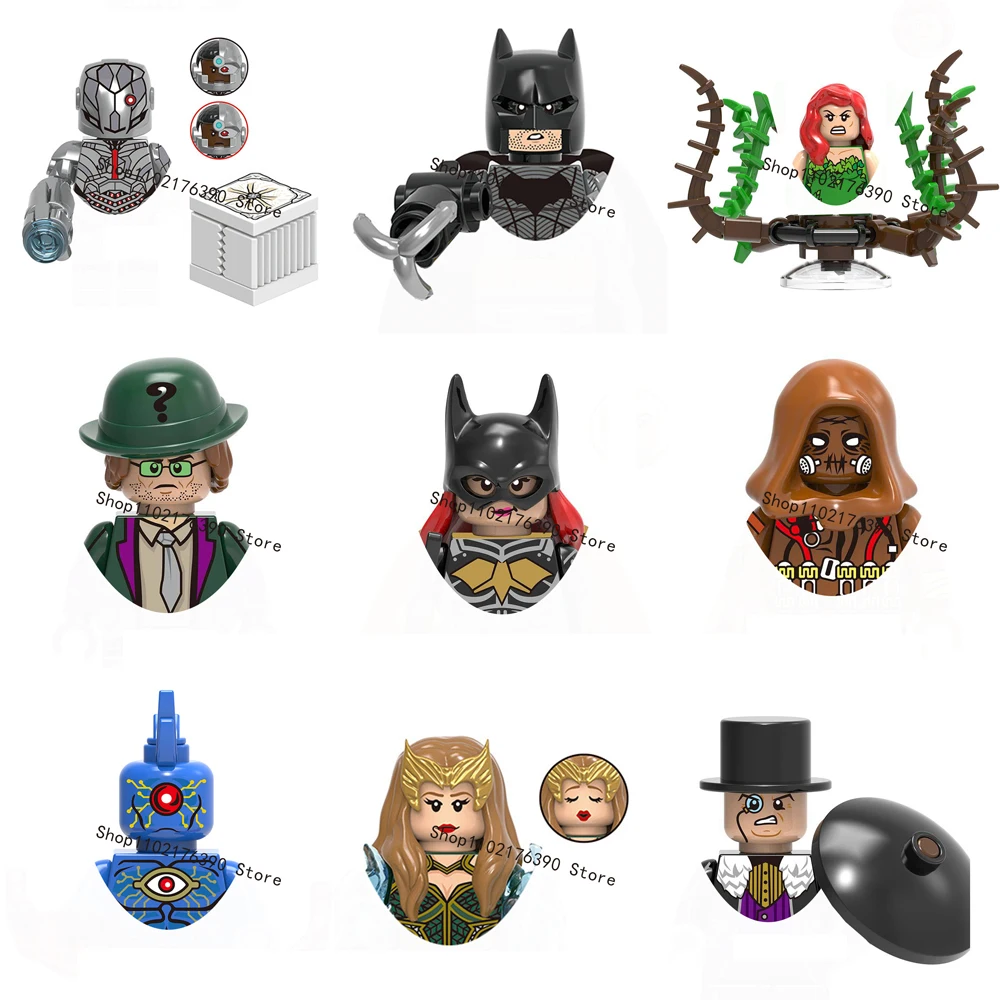 Бэтмен, строительные блоки, Aquaman Scarecrow, бриллиантовые блоки, игрушка, киборг, сборка, Супермен, экшн-фигурки, Детский Рождественский подарок Бэтмен, строительные блоки, Aquaman Scarecrow, бриллиантовые блоки, игрушка, киборг, сборка, Супермен, экшн-фигурки, Детский Рождественский подарок