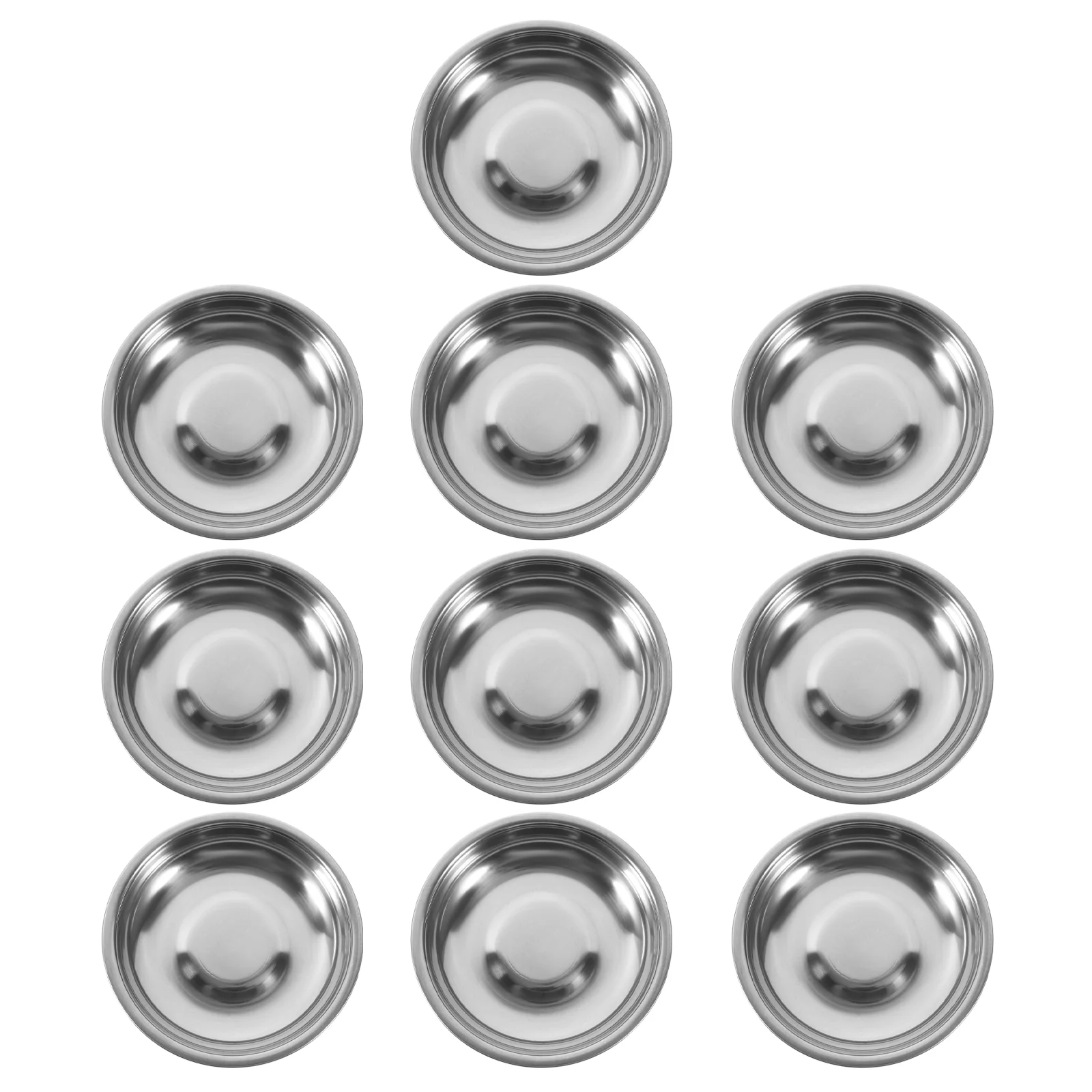 Набор дисков для чашек соуса специй десертные блюда из нержавеющей стали