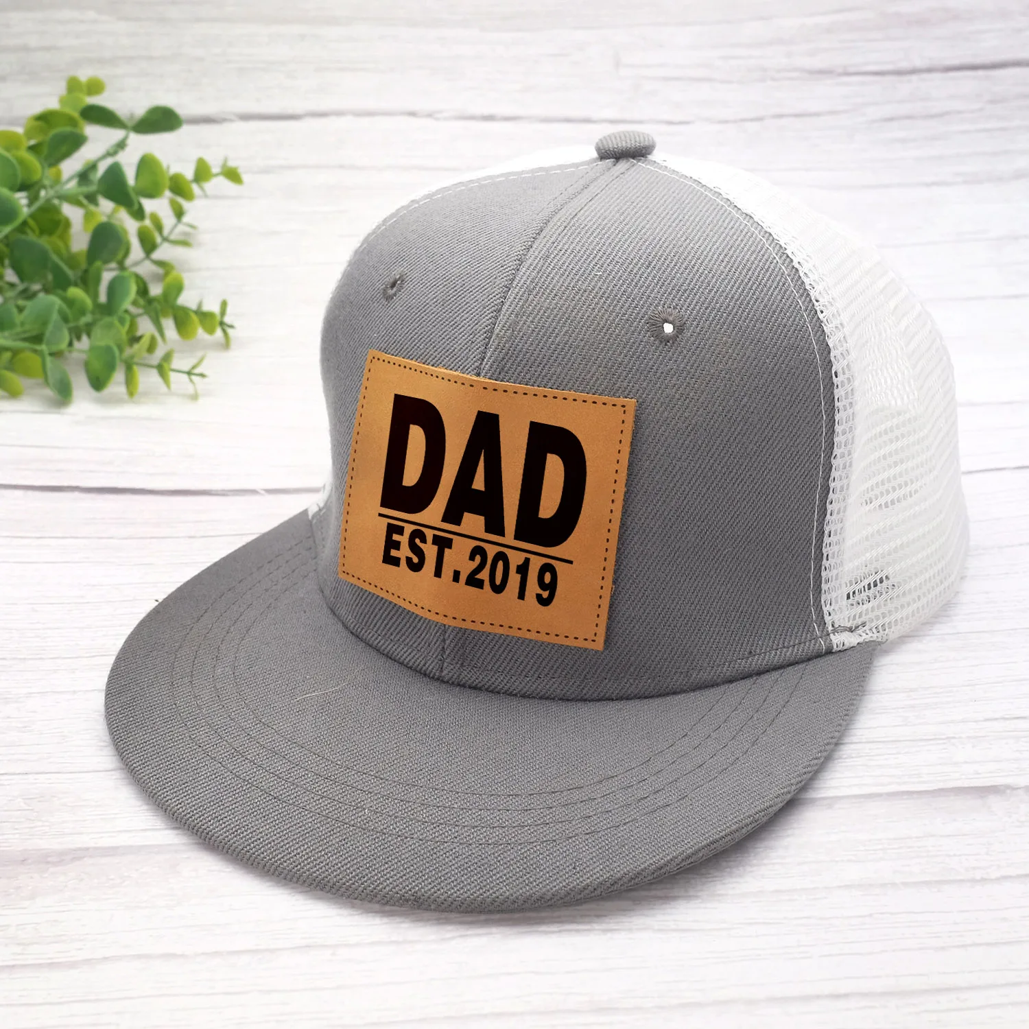 

Dad Custom Hat Personalized Patch Hat Baseball Cap Dad Established Trucker Cap Fathers Day Gift New Dad Gift, Papa, Grandpa