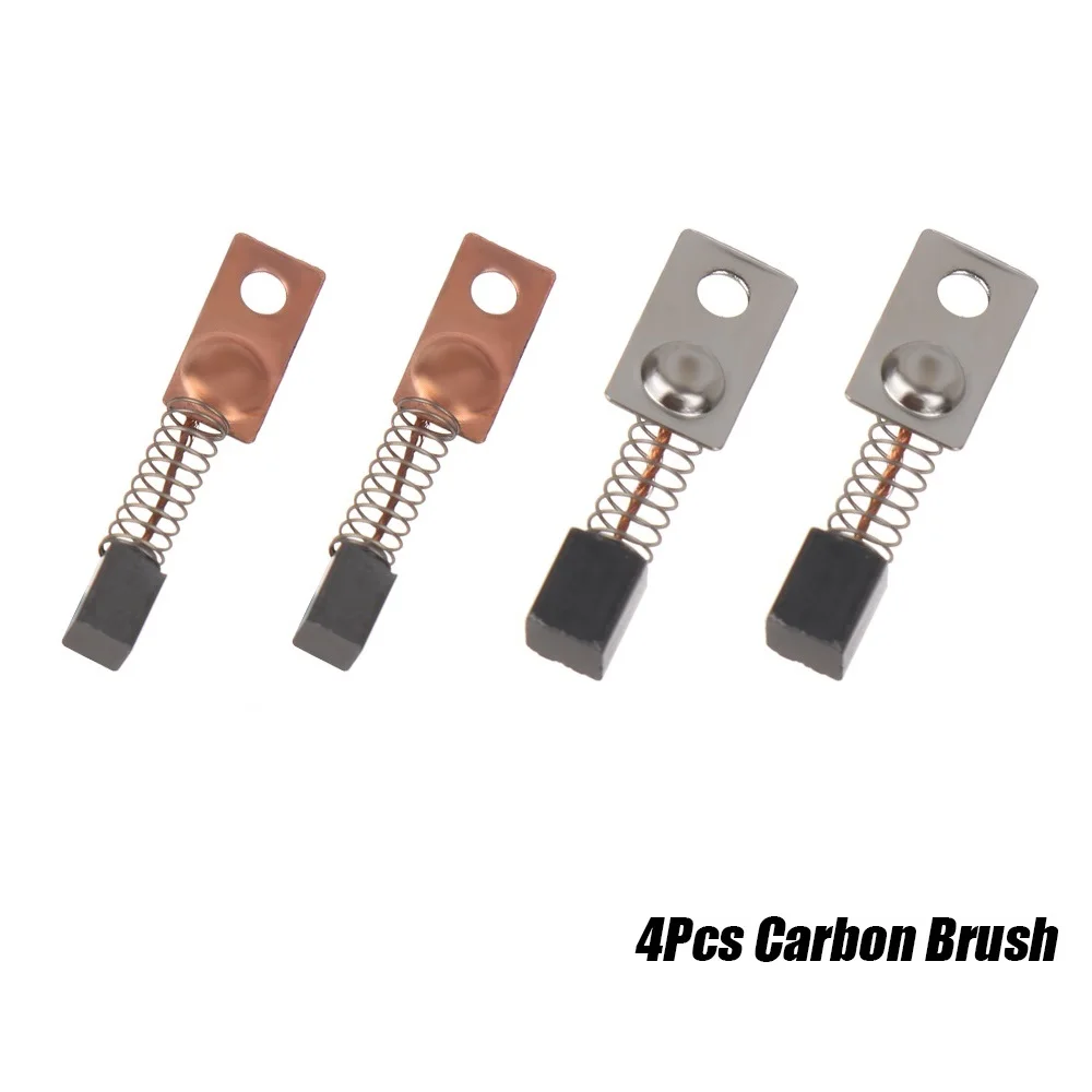 

4Pcs Carbon Brush Strong 210 102L 105L 90 204 Power Tool Carbon Brush Electric Hammer Angle Grinder Graphite Brush Replacement