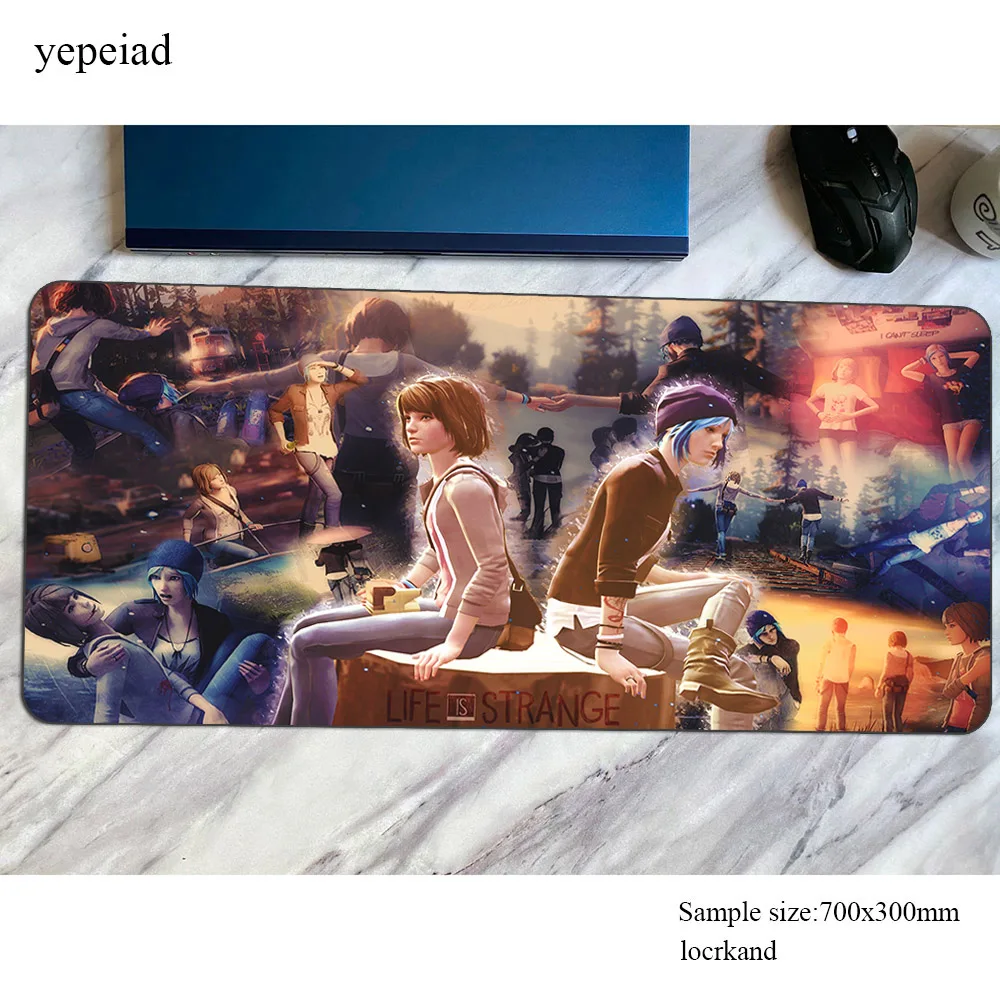 Коврик для мыши Life Is Strange 800x300x3 мм, компьютерный коврик, игровой коврик для мыши на день рождения, большой подарочный коврик для мыши, клавиатура, игры, ПК, геймерский стол (art.: 3920d0338f6bb) - 3920d0338f6bb