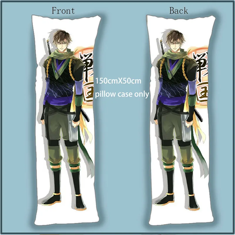 

Ikemen Sengoku Mori Ranmaru Anime Dakimakura Body Pillow Case Cover Double Side