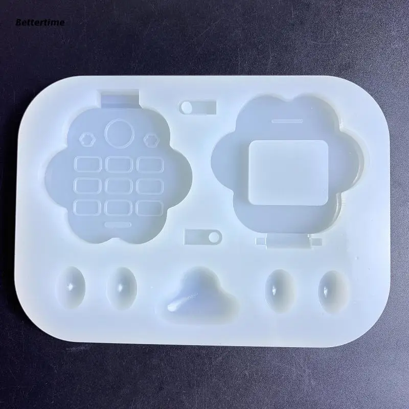 

B36D Resin Shaker Molds,Resin Epoxy Casting Shaker Mould,Silicone Quicksand Moulds