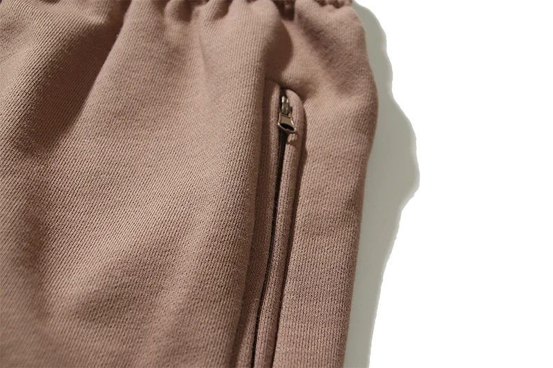 Спортивные брюки Kanye West сезон 6 однотонные махровые свободные для бега штаны с