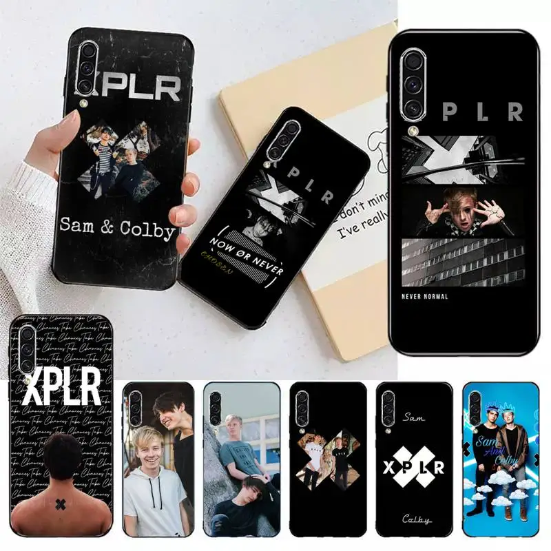

sam and colby XPLR Phone Case For Samsung galaxy A S note 22 52 21 20 53 51 71 12 13 10 32 50 fe s ultra plus