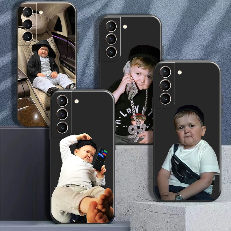 

Funny Hasbulla Phone Case For Samsung Galaxy S22 S21 S20 Plus Ultra FE 5G S9 S10 Lite S10E Plus 5G TPU Black Coque Carcasa Soft