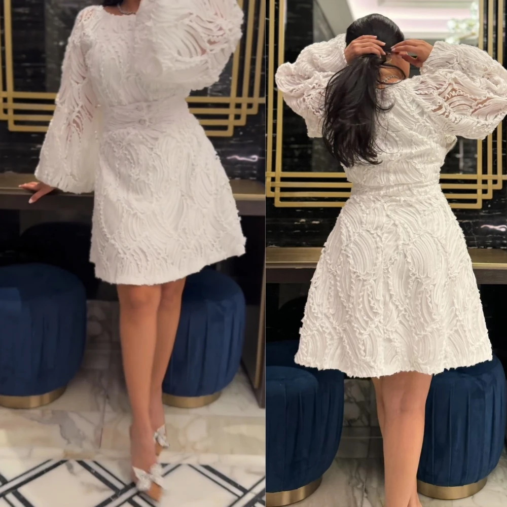 Индивидуальное платье из джерси со складками на день рождения с круглым вырезом