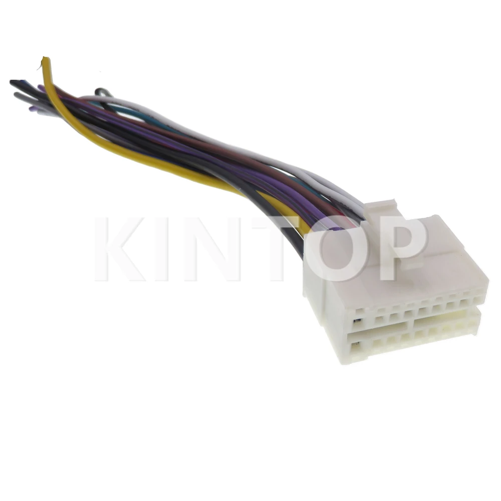 

18 контактов автомобильный радиоприемник жгут проводов CD адаптер авто стерео разъем комплект аудио шнур питания для Clarion