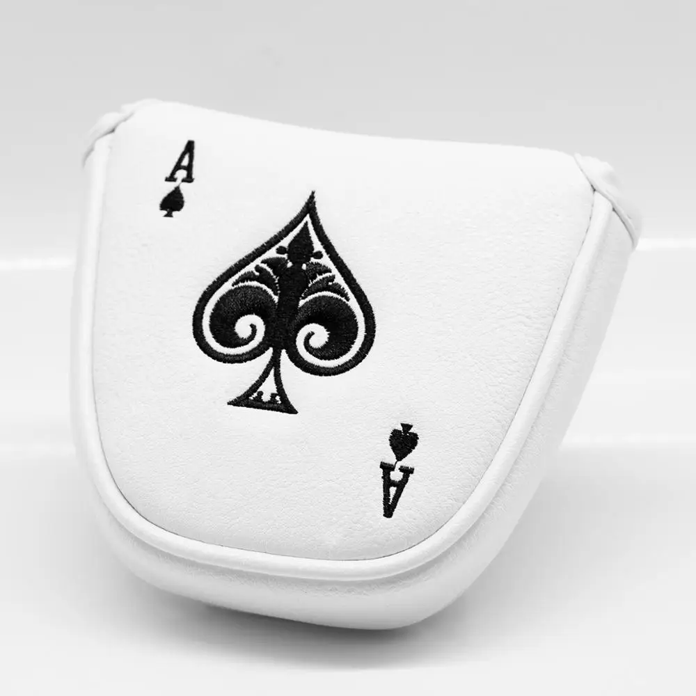 

2022 Golf Putter Cover Golf Mallet Head Covers With PU Leather And Magnetic Closure