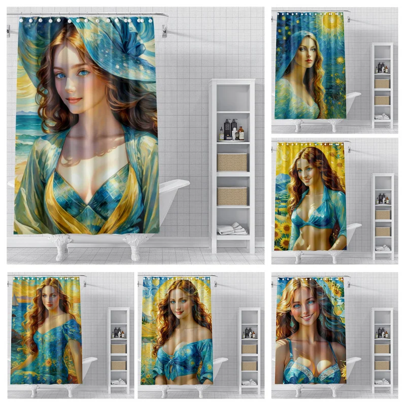 Солнечная система занавеска для душа костюм перегородка ванной комнаты