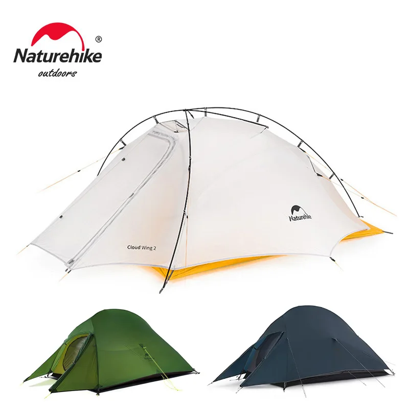 Naturehike CloudUp Серии Сверхлёгкая Палатка Туристическая Кемпинговая Палатки Для Отдыха На Природе Для Туризма 2 Человека Из 20D Нейлона NH17T001-T Naturehike CloudUp Серии Сверхлёгкая Палатка Туристическая Кемпинговая Палатки Для Отдыха На Природе Для Туризма 2 Человека Из 20D Нейлона NH17T001-T