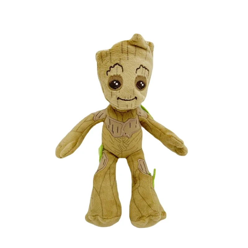 

22cm Disney Marvel Groot Plush Guardians of the Galaxy Tree Man Anime Figure Kawaii Stuffed Dolls Pendant Kids Gifts