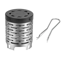 outdoor portable gases heater stoves heating cover mini heater cap stainless steel gas oven burner camping