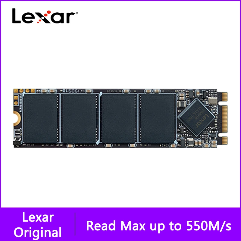 

Lexar LNM100 Internal SSD 128GB 256GB 512GB Solid State Drive PCIe NVME M.2 2280 M2 HDD Hard Disk for Laptop Notebook Desktop HD