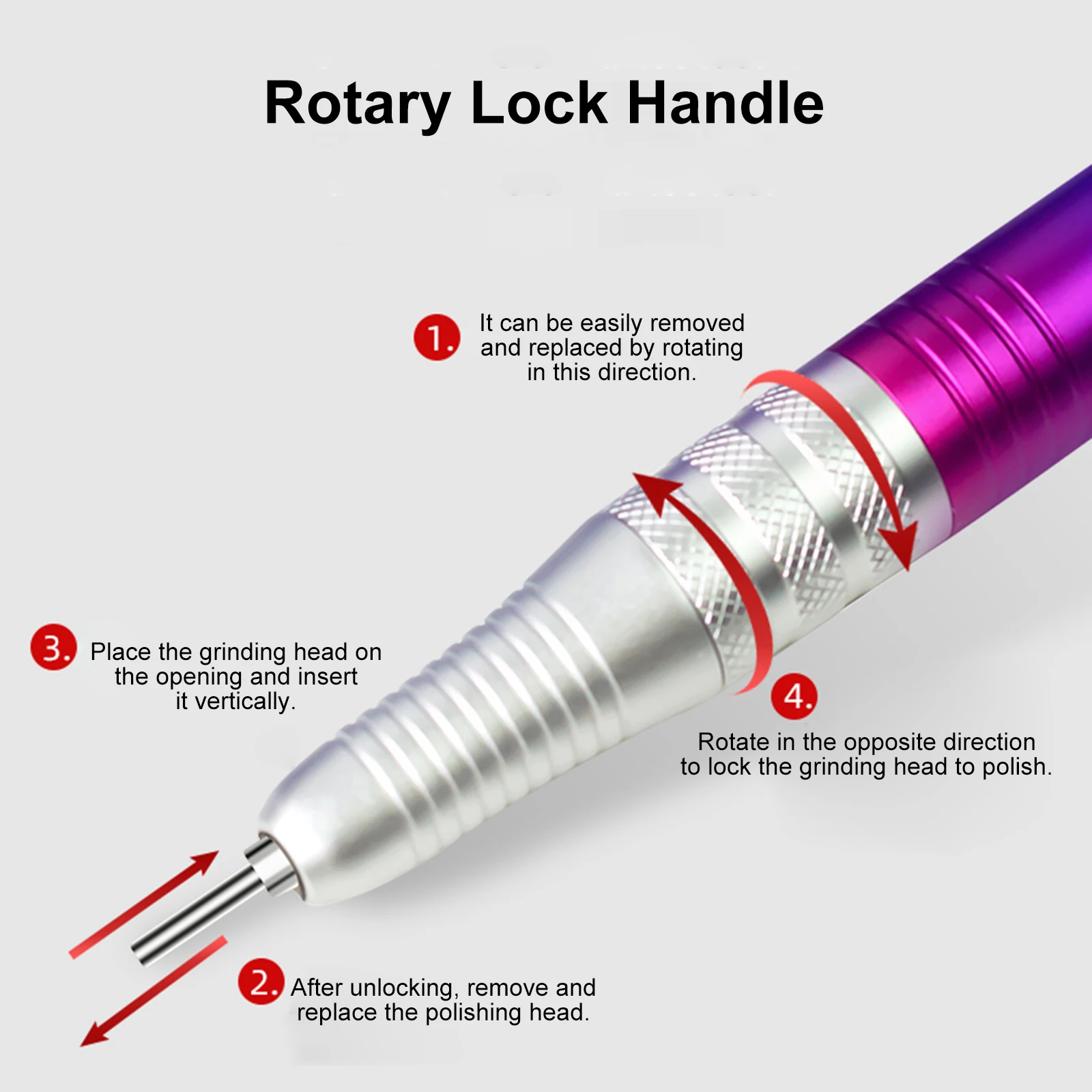 Профессиональная машинка для маникюра 25000 об./мин. |