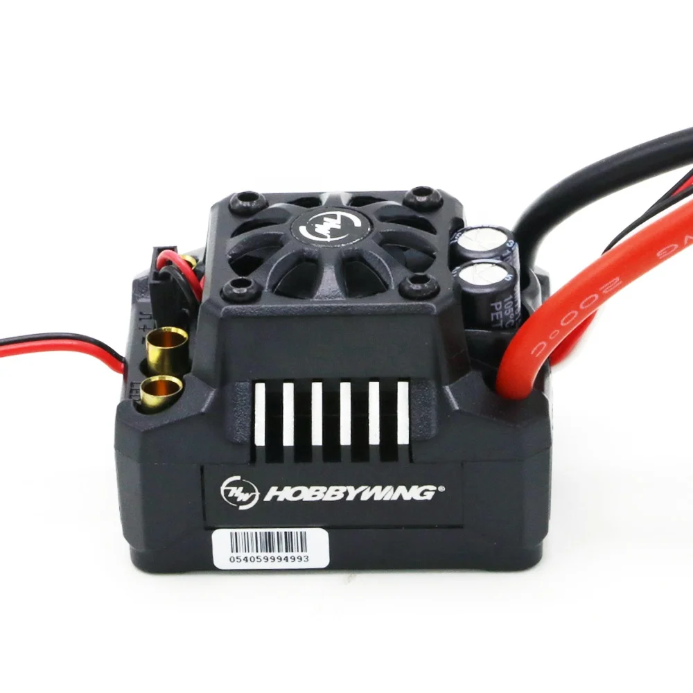 Фото Hobbywing EZRUN Max10 120A ESC Водонепроницаемый бесщеточный регулятор скорости (ESC) для радиоуправляемых моделей 1/10 SCT, MAX10-SCT 120A №3