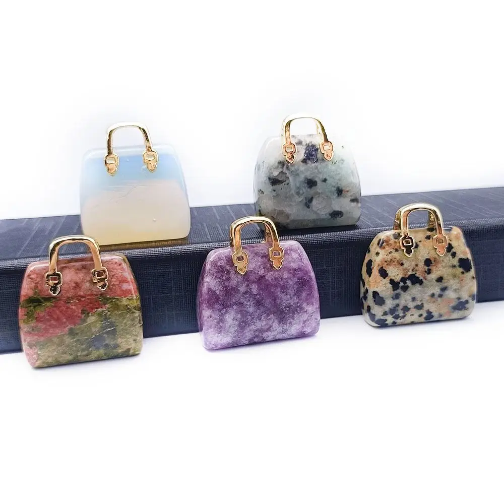 

Миниатюрная подвеска в виде аметиста из натурального хрусталя, декоративная креативная модель для украшения дома с розовым кристаллом